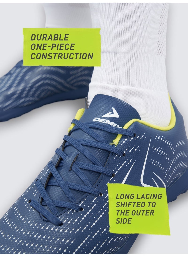 Demix Men’s Turf Football Shoes – High-Traction Turf Outsole, Secure Fit, Lightweight & Comfortable - Image 4