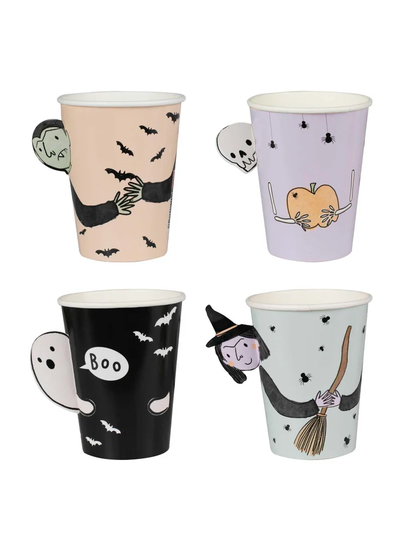 جينجر راي Halloween Boo Crew Character Pop Out Paper Cups