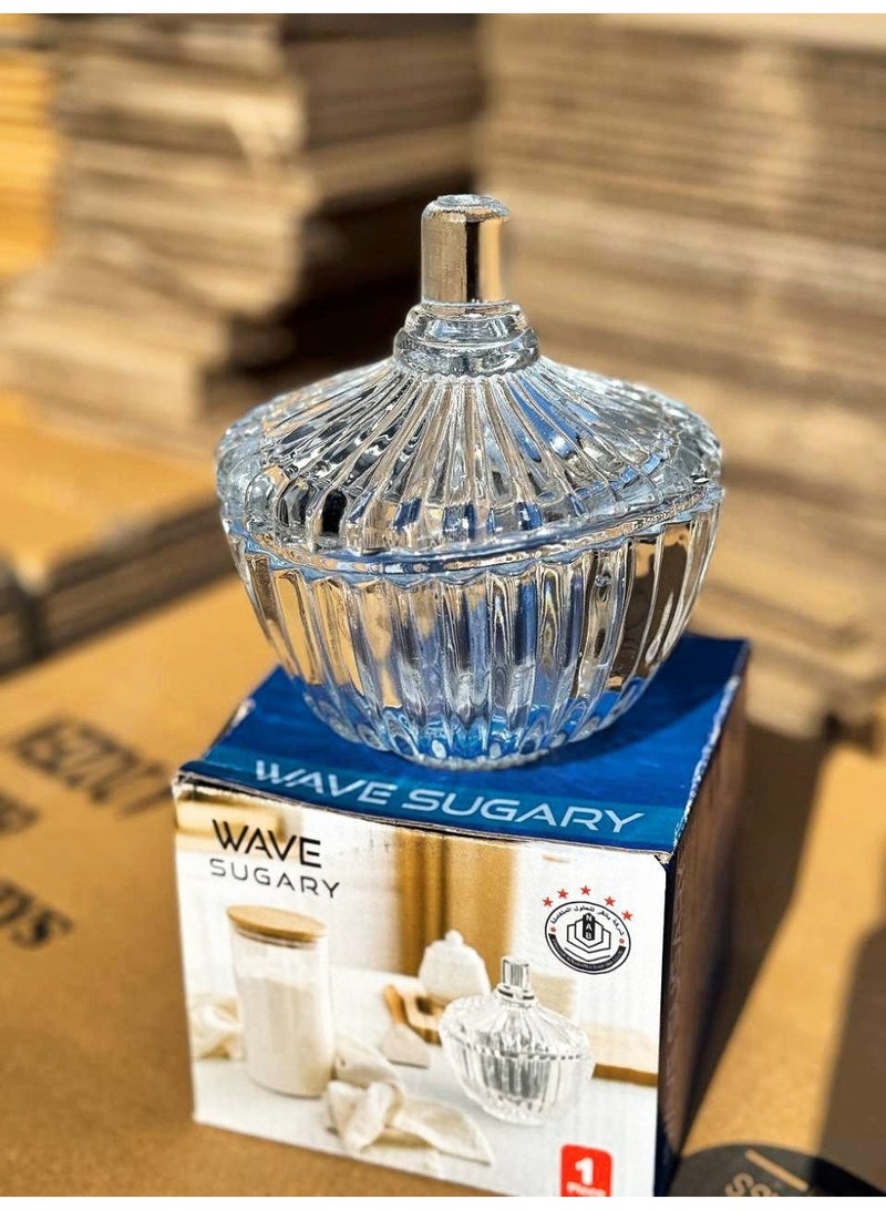 Glass Sugar Bowl  Multi-use - Image 2