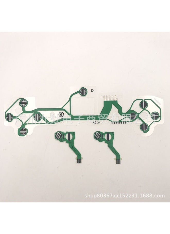 Generic Original PS5 Handle Conductive Film LR Cross Function Key Cable PS5 V1 V2 V3 Green Film Repair Accessories-Product Color:Three Generations  - Image 4