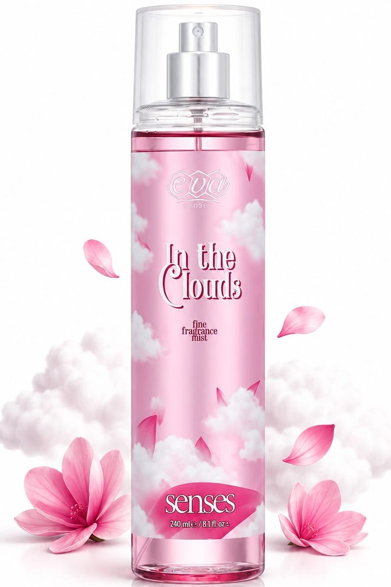 Eva Body Splash Skin Care Senses Body Mist - In the Clouds 240ml