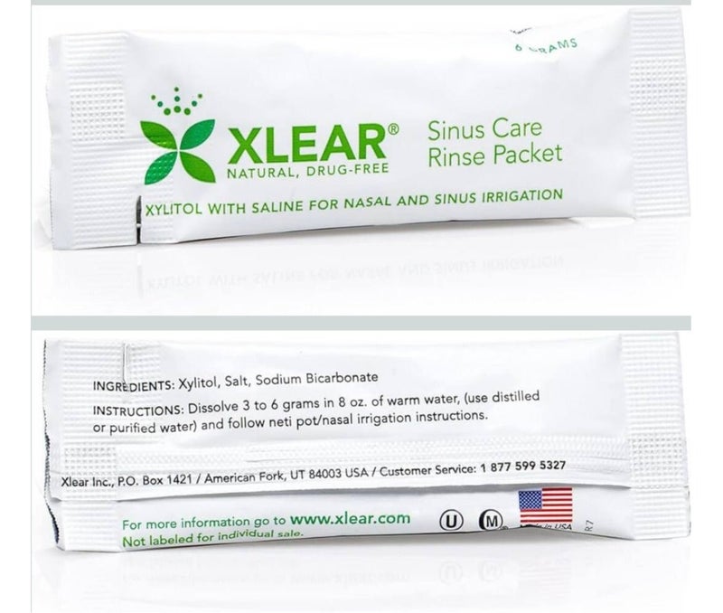 إكسلير Xlear، أكياس غسول طبيعي للجيوب الأنفية، 50 كيسًا، 6 جم لكل كيس . - Image 5