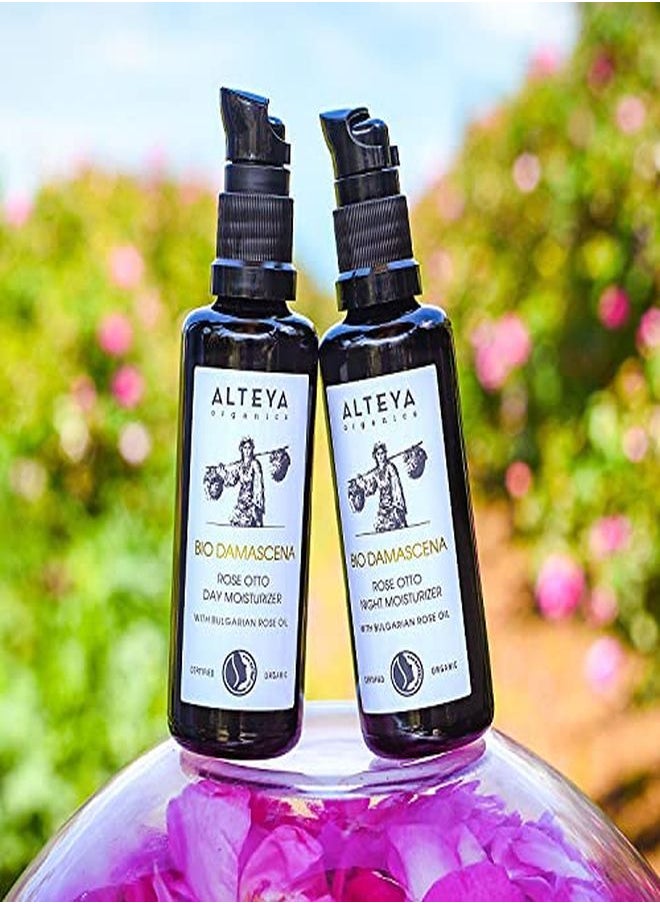Alteya Organics Night Moisturizer Natrue Certified Organic Skin Care 1.7 Fl Oz/50 Ml Bio Damascena AwardWinning Face Cream With Organic Bulgarian Rose Oil Hydrating, Toning And Rejuvenating  - Image 5