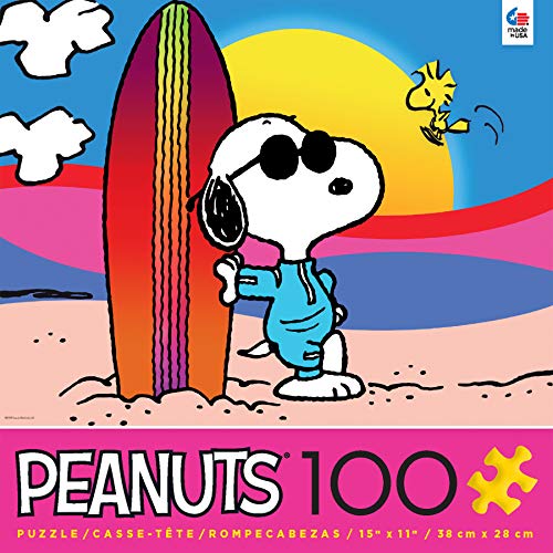 Ceaco - Peanuts - Malibu - 100 Piece Jigsaw Puzzle , 5" - Image 2