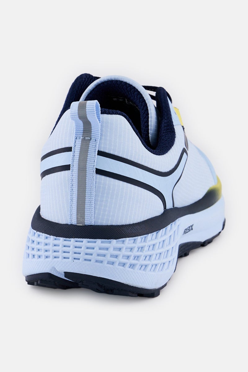 RBX Men Lace Up Training Shoes, Light Blue - Image 4