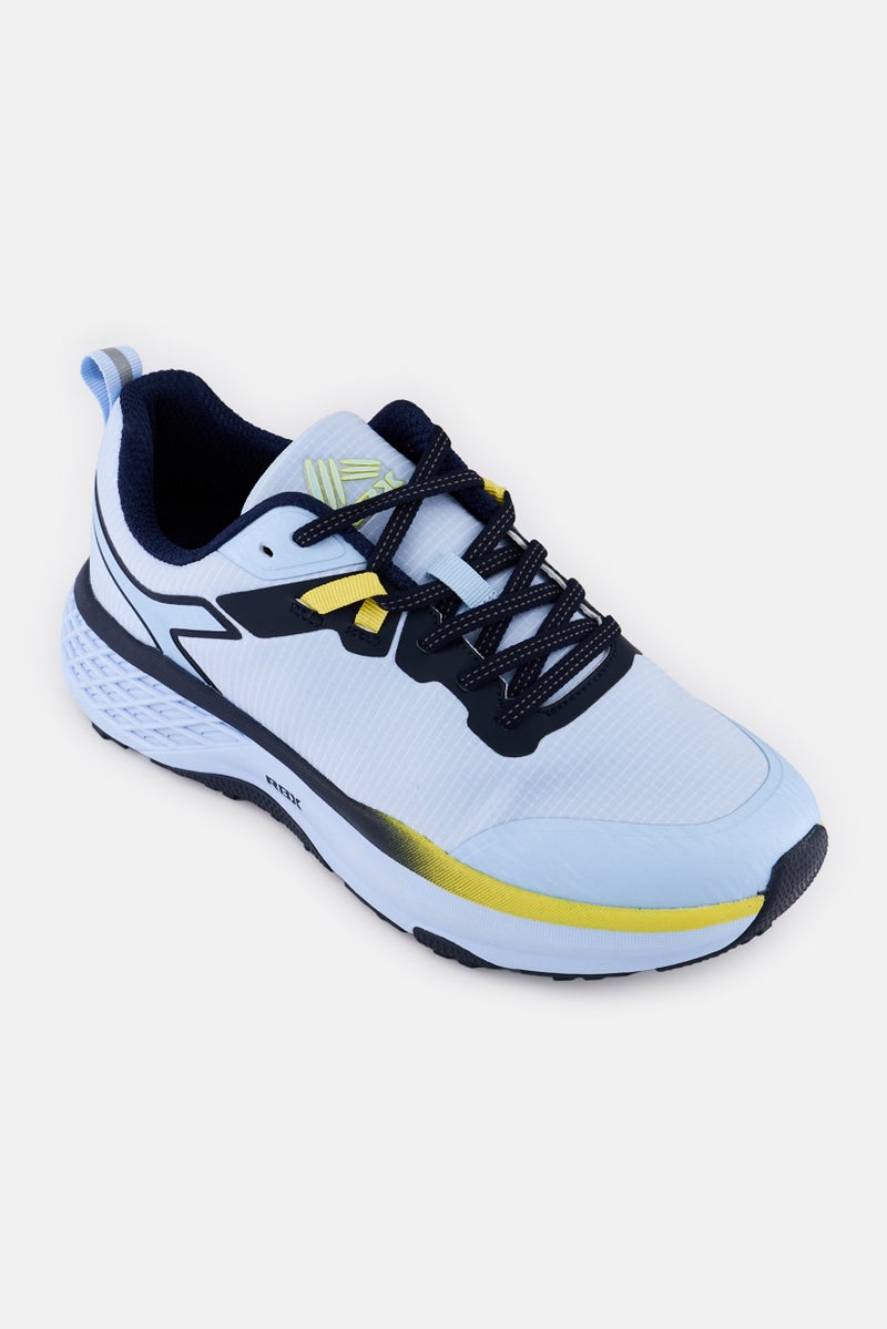 RBX Men Lace Up Training Shoes, Light Blue - Image 1