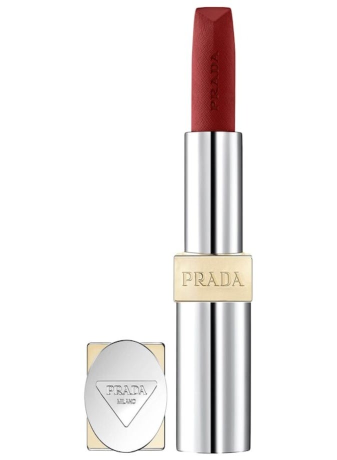 Prada Monochrome Hyper Matte Refillable Lipstick 3.9g  B03 | Long-Wear Velvet Matte Lipstick - Image 1
