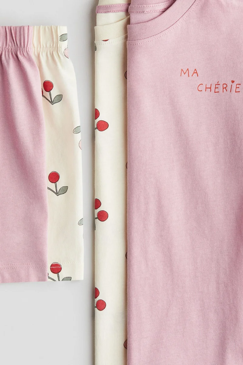 H&M 2-pack cotton pyjamas
