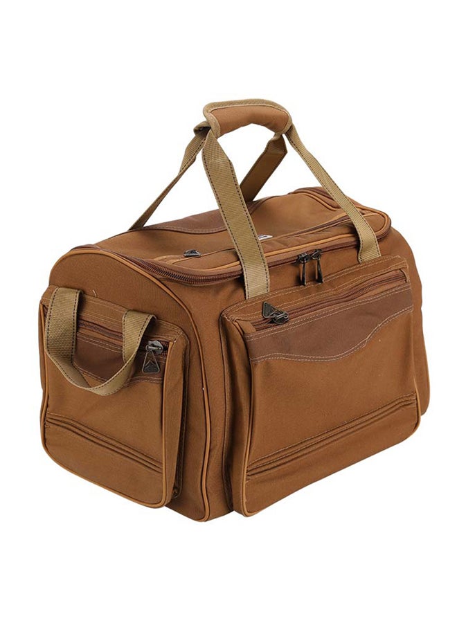 السنيدي شنطة شنطة عزبة التنهات رقم 2 بطانة PVC قماش تنزاني رملي - Image 1