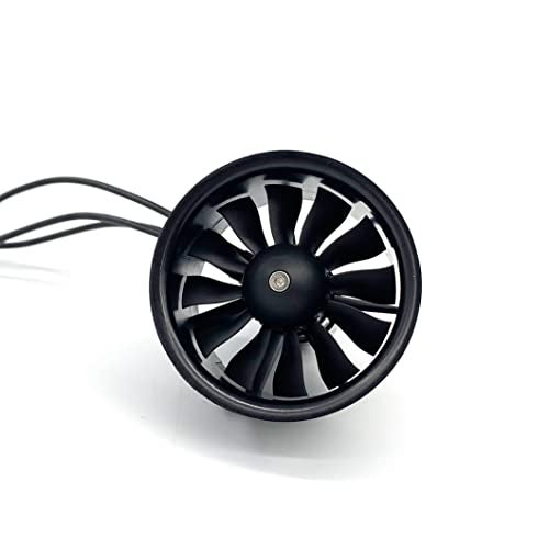 XFLY-MODEL 40mm 12-Blade EDF Ducted Fan with 3S/4S 1413-KV5000 Brushless Outrunner Motor Model Jet Aircraft - Image 4