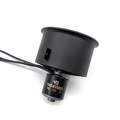 XFLY-MODEL 40mm 12-Blade EDF Ducted Fan with 3S/4S 1413-KV5000 Brushless Outrunner Motor Model Jet Aircraft - Image 2
