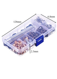 Excefore 1/4 Inch Grommet Kit 200 Sets Grommets Eyelets with 3 Pieces Install Tool Kit with Storage Box for Clothes, Jackets, Jeans Wears, Bracelets, Bags, Belts Repair Decoration (4 Colors)  - Image 4