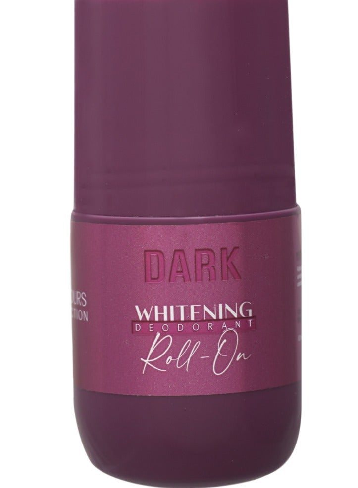 موود مود مزيل العرق رول أون لتفتيح البشرة  درك بحماية تدوم 48 ساعة - 50 مل