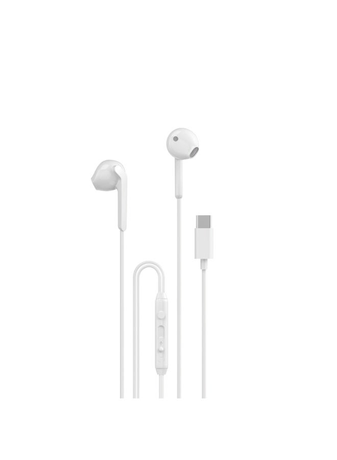 DUDAO X3C-W EARPHONE TYPE-C 1-2M - Image 1