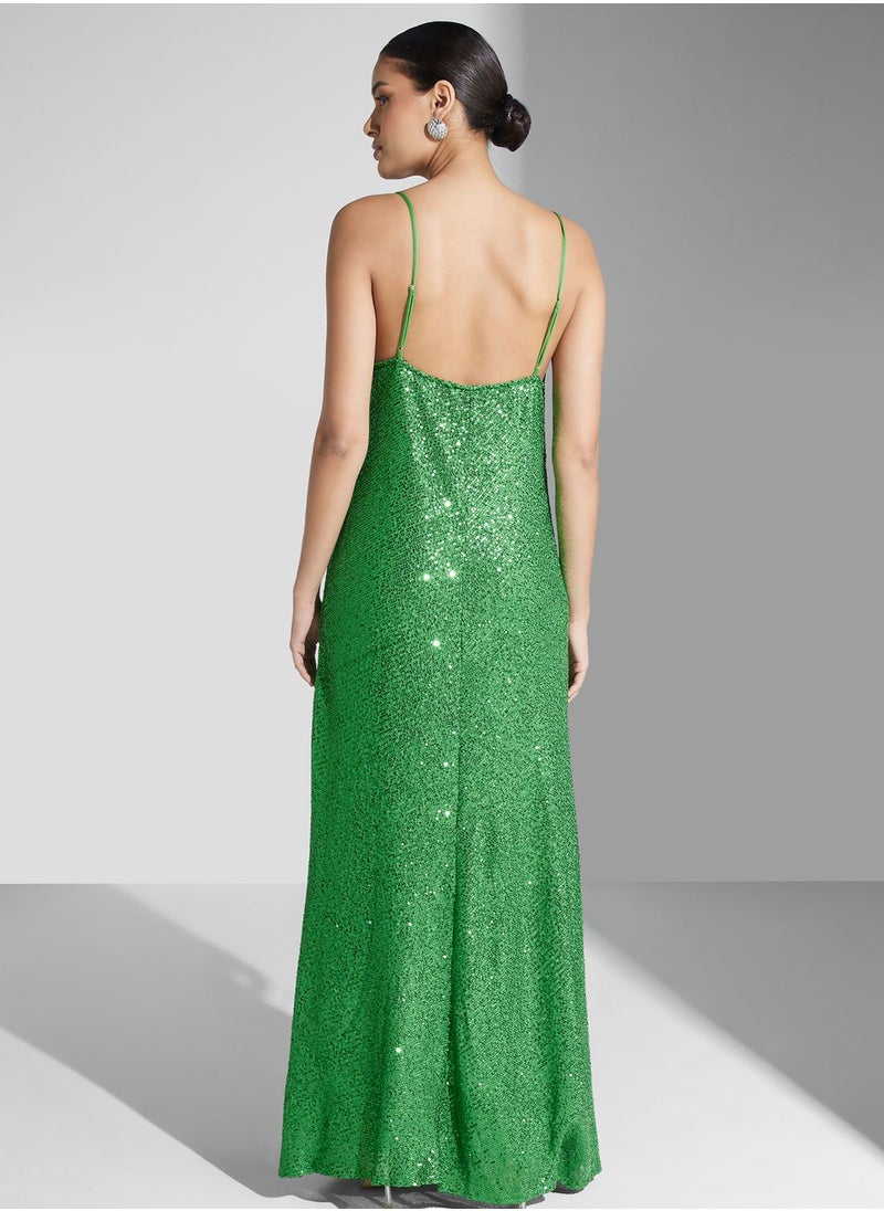 Jaded Rose - Sequin Detail Dress - Image 1