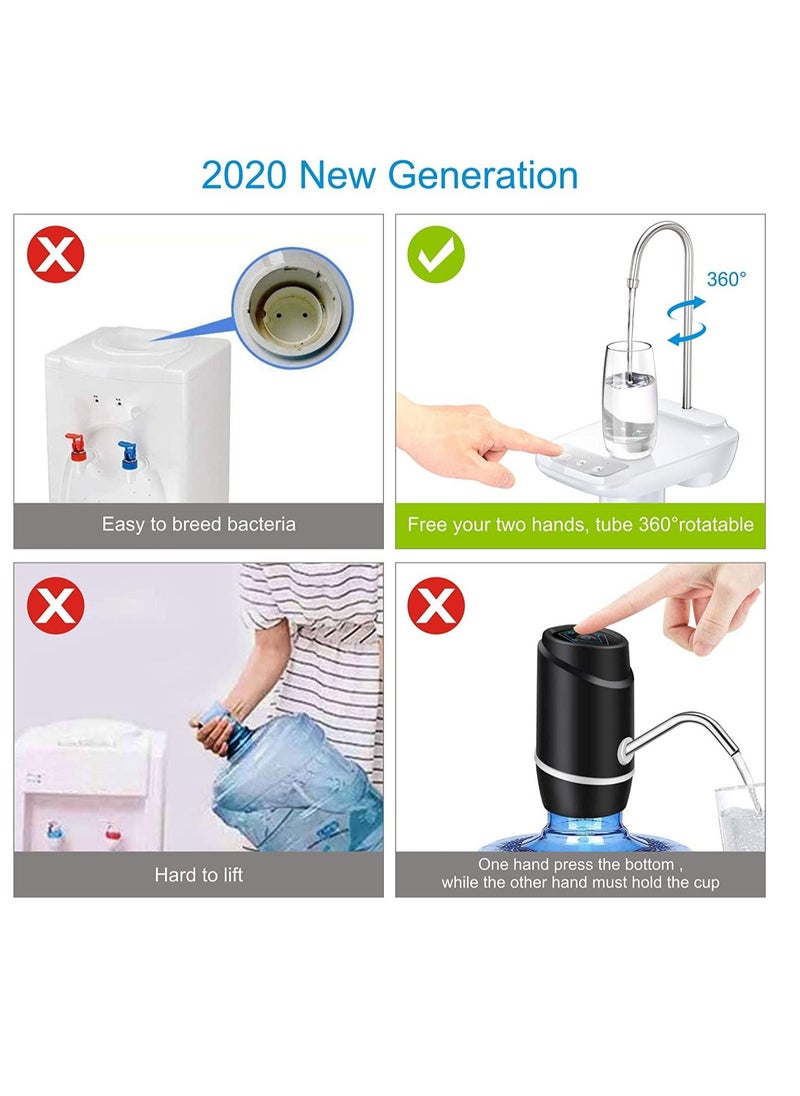 Phone Planet Water Pump for  Water Bottle Dispenser Electric Water Pump Automatic Water Bottle Pump Dispenser for 5 Gallon Bottle(White  - Image 4