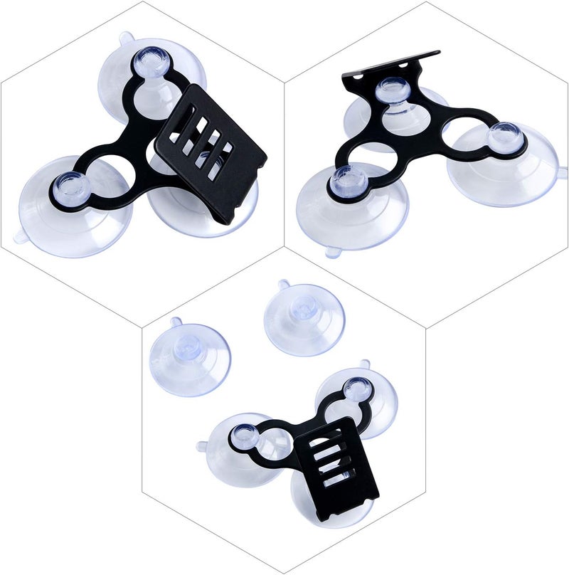 HSTECH 10 Pcs Radar Detectors Suction Cups for Clear Cobra Escort and Beltronics Radar Detector Mount - Image 3