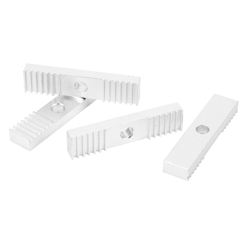 16Pcs Timing Belt Fixing Tooth, Aluminum Alloy Oxidation, 3D Printer Part 9 x 40mm, Timing Belt Fixing Piece for 3D Printer, Temperature and Stable - Image 2