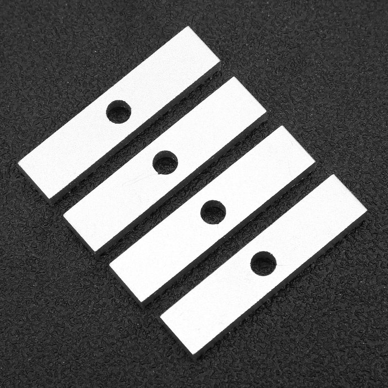 16Pcs Timing Belt Fixing Tooth, Aluminum Alloy Oxidation, 3D Printer Part 9 x 40mm, Timing Belt Fixing Piece for 3D Printer, Temperature and Stable - Image 3