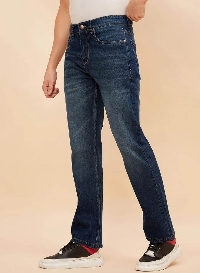 HIGH STAR Mens Blue Jeans