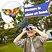Obuby Real Binoculars for Kids Gifts for 312 Years Boys Girls 8x21 HighResolution Optics Mini Compact Binocular Toys Shockproof Folding Small Telescope for Bird WatchingTravel Camping Black - Image 4