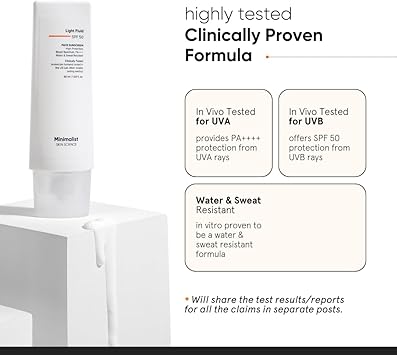 Minimalist SPF 50 Light Fluid Sunscreen - Image 2