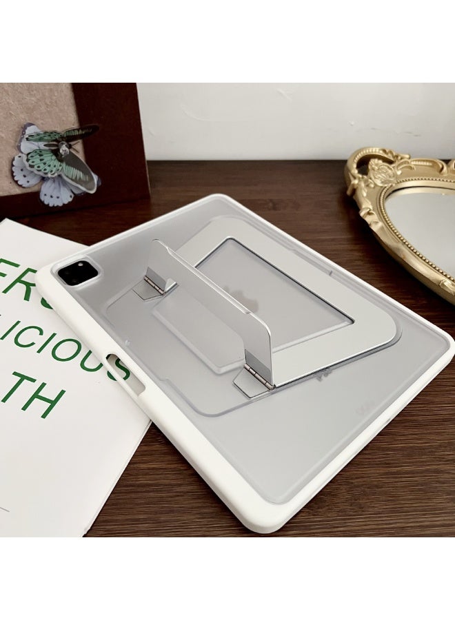 General Shockproof Case for iPad AIR6/AIR7 11 Inch , iPad AIR6/AIR711 Inch  [Built-in Pencil Holder] Slim Frosted Protective Cover with Multi-Angle Kickstand  - Image 5