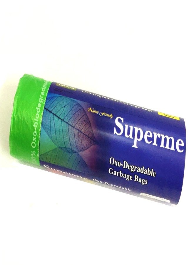 Superme Bin Liners | Trash Bags | Garbage Bags |LARGE Size| 24 x 32 inches |Pack of 3 Rolls| 45 Pieces | Bathroom Wastebasket | Trash Liner for Kitchen Home Bedroom Office - Image 3