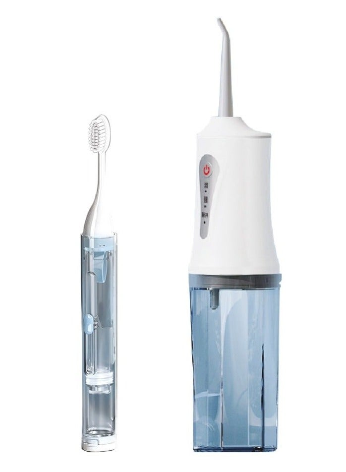 Denx Dental care set Smart Interdental Water Flosser Dental Toothbrush DX2524 - Image 1