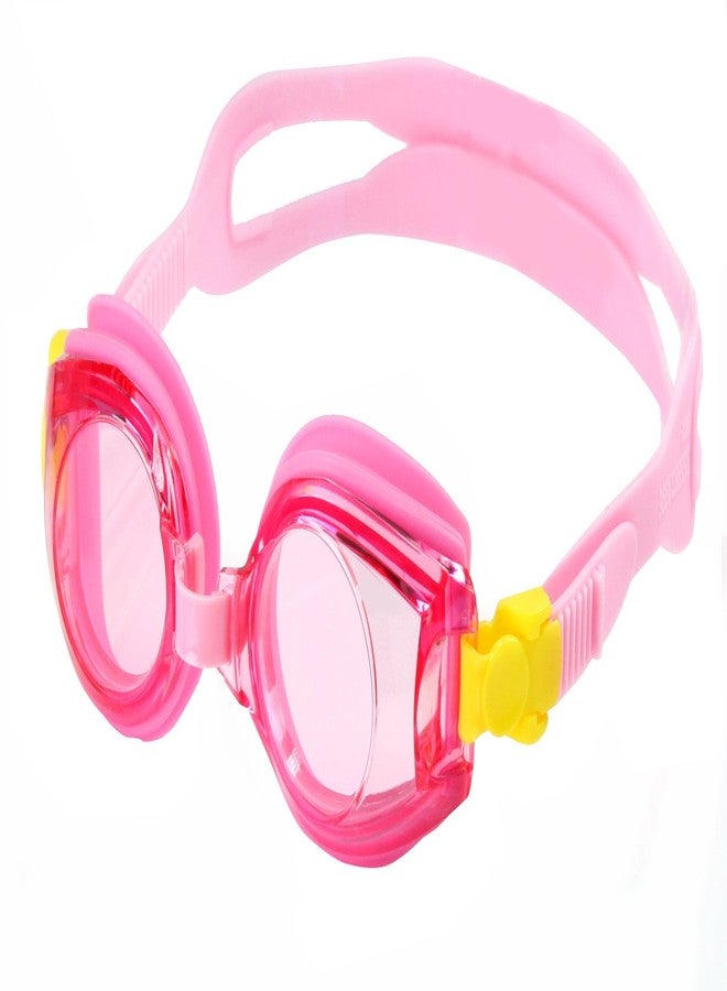 Saeko Unisex Swimming Goggle with Ultra Anti Fog, UV Protection for Junior(Pink) - Image 2