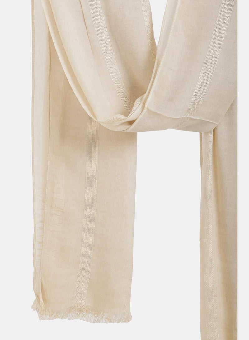 Carina Tonal Stripe Scarf - Image 2
