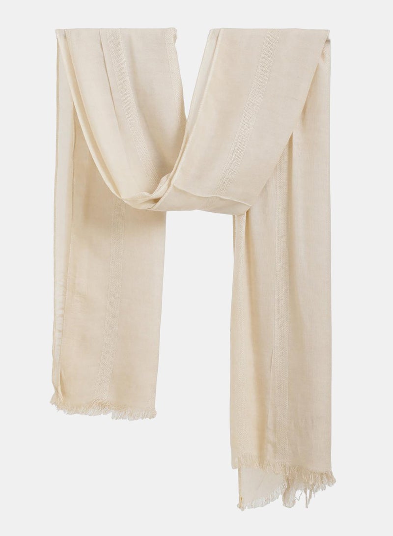 Carina Tonal Stripe Scarf - Image 1