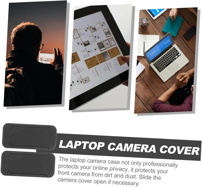 Webcam Privacy Cover Slider for Laptop Phone Ultra-Thin Protects Privacy Cute Design for Home Office and Online Meetings - Image 2