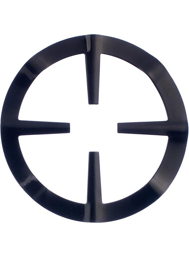 Round Metal Coffee Pot Holder, 13.5 cm - Black  - Image 1