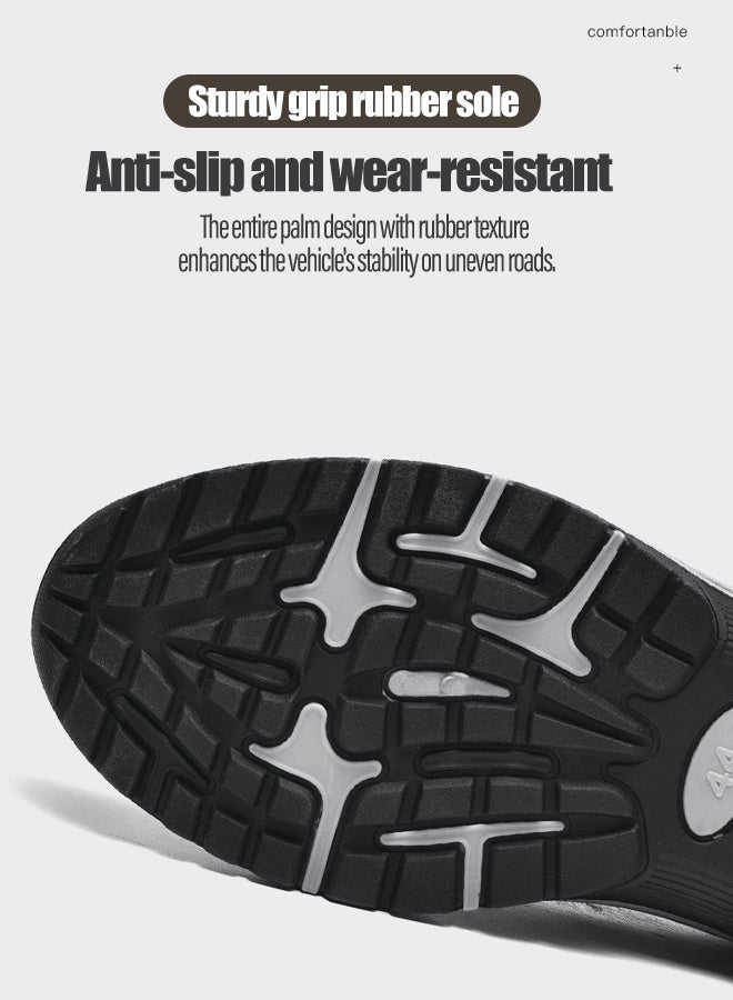 man's casual shoes, non-slip and wear-resistant soles, waterproof and breathable technology, all-terrain comfortable wear, suitable for light hiking and daily commuting - Image 2