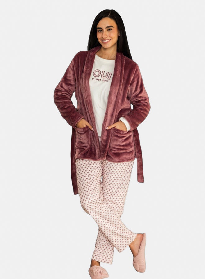 Familia Homewear OUI 3Pcs Pajama Set - Image 1
