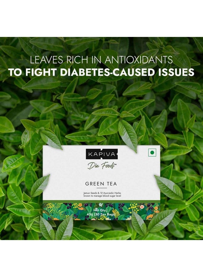 Kapiva شاي كابيفا ديا للأغذية للعناية بمستوى السكر في الدم | جامون، جودمار، ميثي، و 10 مكونات أخرى - Image 2