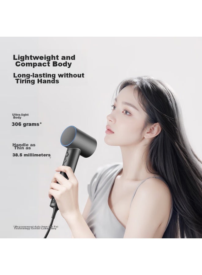 Flyco High-speed Hair Dryer For Home, Dorm, Travel, Quick-drying, Noise-reducing, Negative Ion Hair Protection, Powerful Airflow, Qixi Valentine's Day Gift Hair Dryer Tube Fh6370 Space Gray - Image 1
