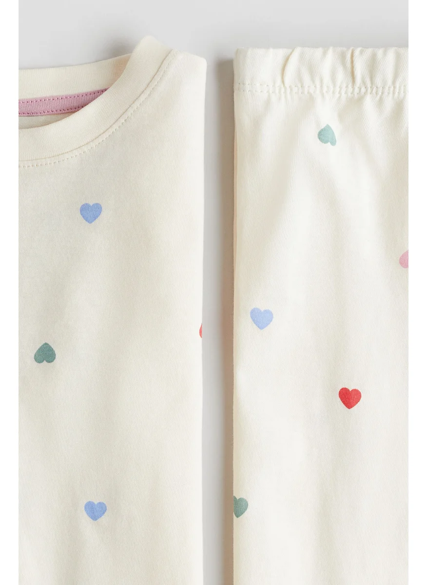 اتش اند ام Printed Cotton Pyjamas