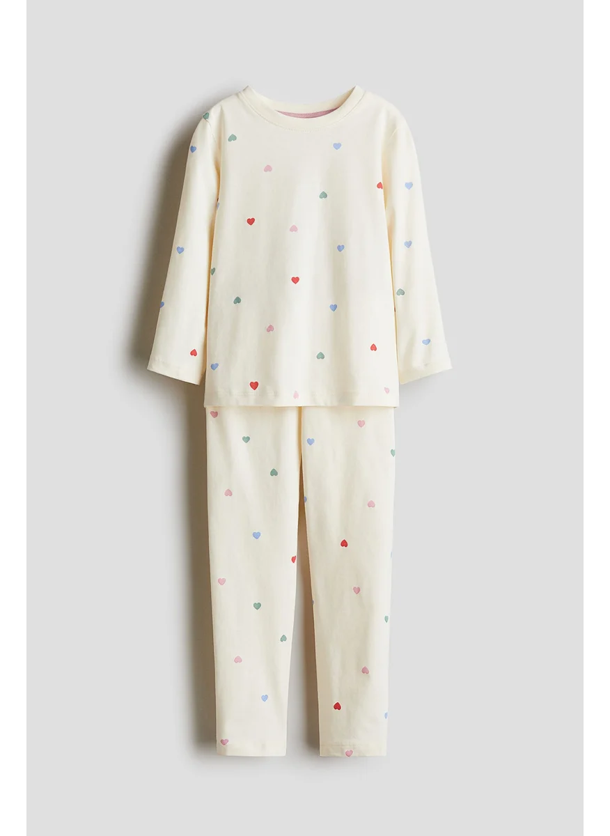 اتش اند ام Printed Cotton Pyjamas