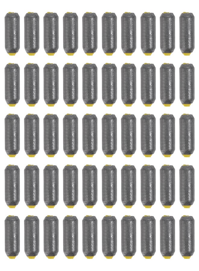 Blusea 50pcs Weights Fast Lead Sinkers for Bass Pike Perch Chub Fishing Tackle Tool Accessories - Image 3