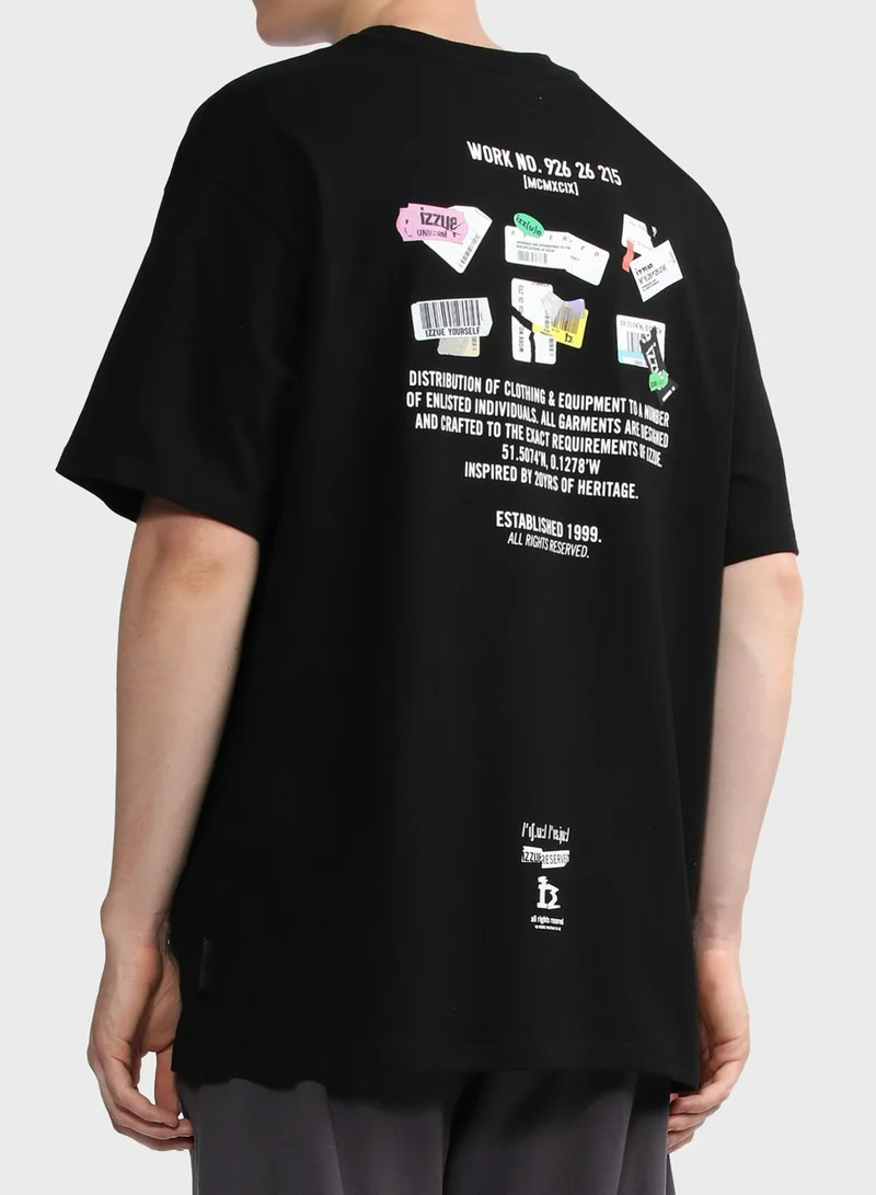 izzue Digital Printed T-Shirt