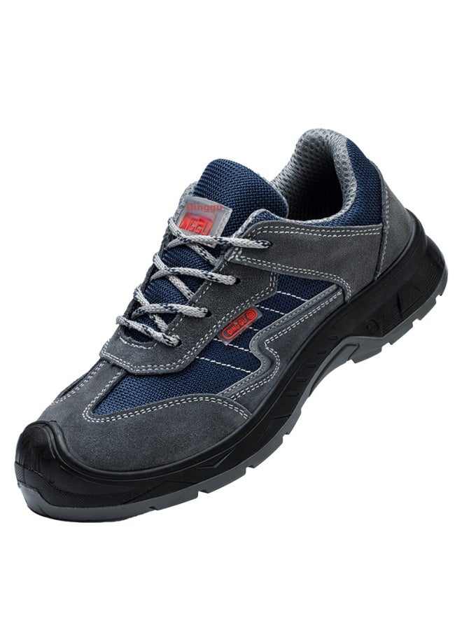 Dinggu Men'S Steel Toe Safety Shoes Anti-Smashing Anti-Piercing Solid Bottom Protective Work Shoes 812Hui Size 40