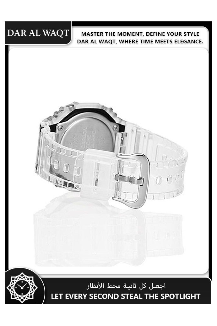 CASIO GA-2100SKE-7A Transparent Ultra-Thin Stylish Sports Watch with Lightweight Design for Trendsetters - Image 2
