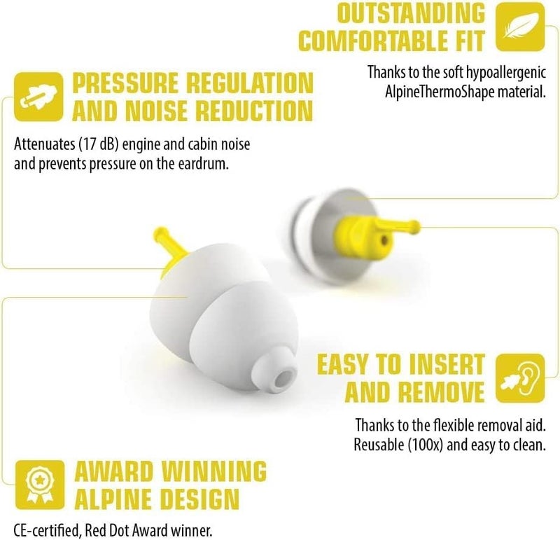 Alpine Hearing Protection FlyFit Earplugs - Image 4