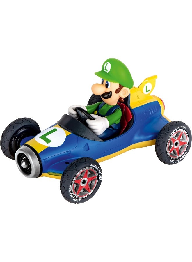 Carrera Pull & Speed Mario Kart Mach 8 Twin Pack, Mario & Luigi I 1:43 Scale I 15813018 - Image 4