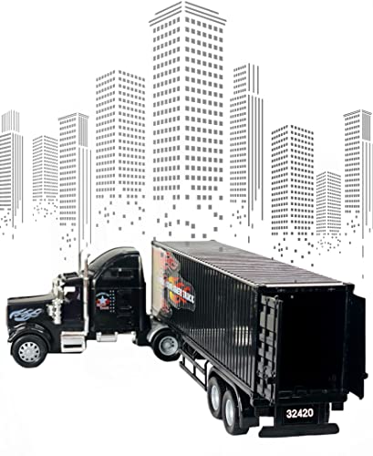 Big Daddy Heavy Duty Tractor Trailer Cargo Transporter with Cargo Hold - Image 1