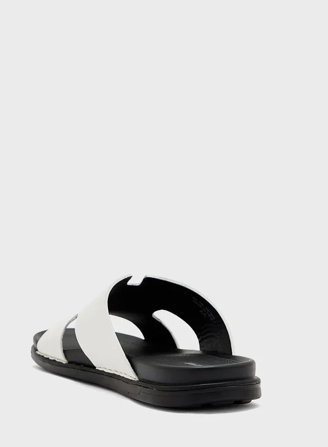 Robert Wood Comfort Footbed Slider Sandals