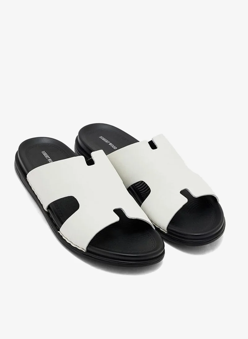 روبرت وود صنادل منزلقة مريحة للقدم