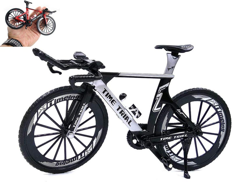 Magicwand 1:8 Scale【Toy-Miniature】 Die-Cast Alloy Based Retro Bicycle Fully Working Model for Collectors【Pack of 1】【Colors as Per Stock】… - Image 1